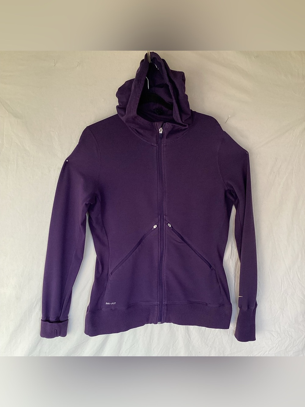 Vintage Nike dri fit full zip hoodie sweatshirt